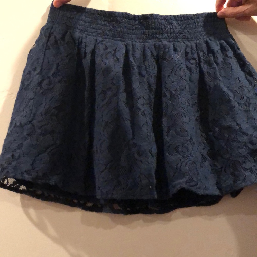 Aeropostale navy blue skirt